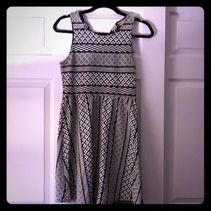 Patterned Skater Dress